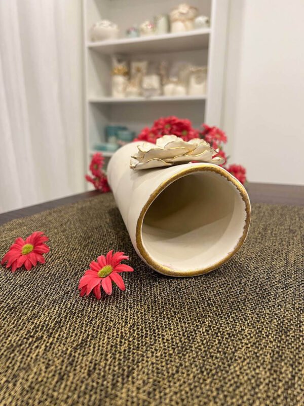 Vase Gold Flower